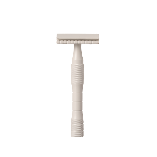 brass safety razor - CREAM