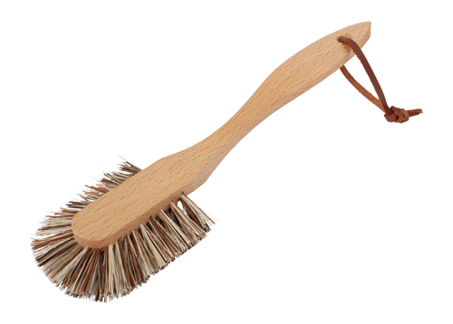 Round Top Natural Dish Brush