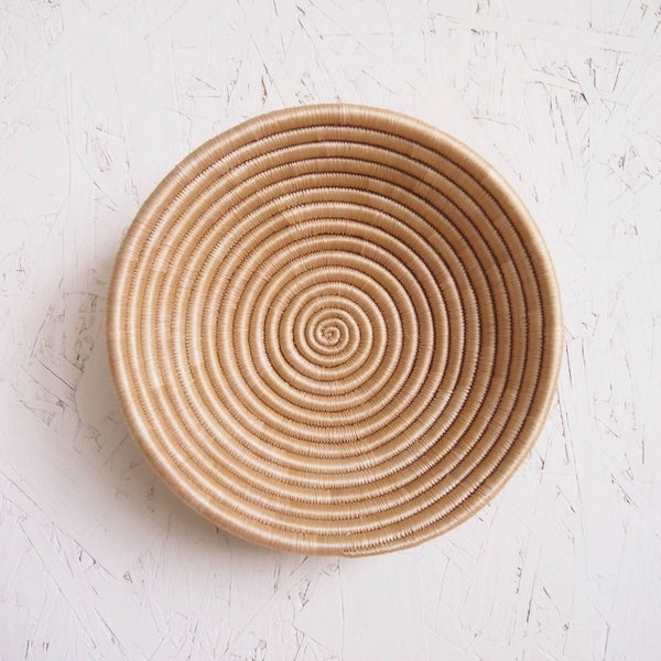 Handwoven Sisal Bowl - Small Natural