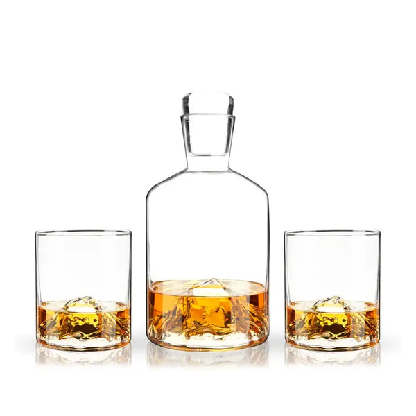 Mountain Decanter & Tumblers (Set)
