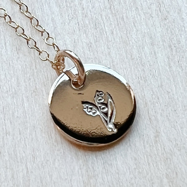 Lily of the Valley | May Birth Month Flower Necklace