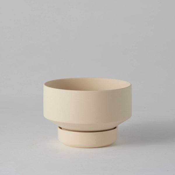Porcelain Gro Pot - Small Clay