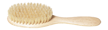 Children's natural wooden hair brush