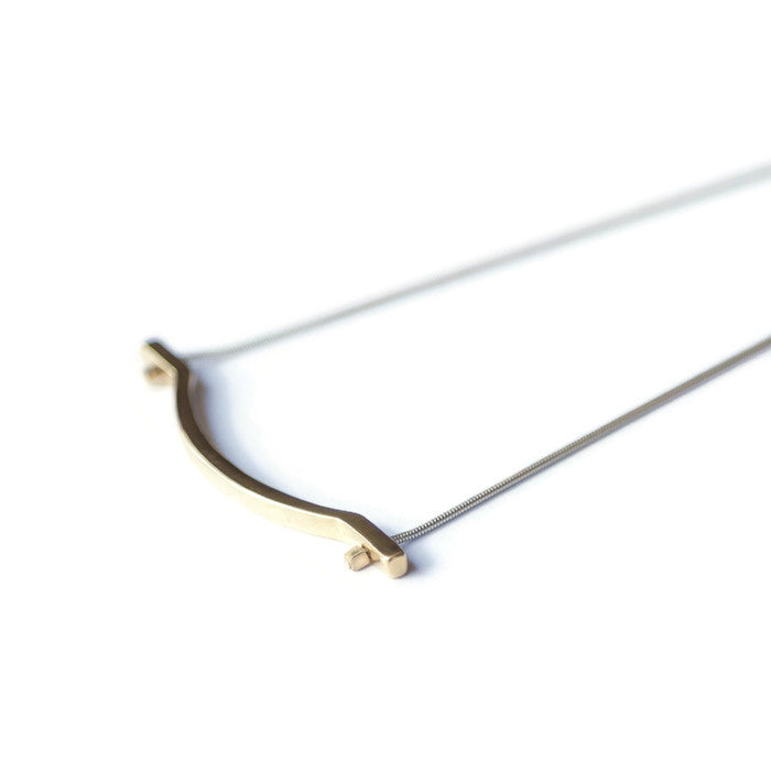 Silver pendant necklace