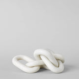 White Marble Chain | Small Three Link