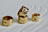Coastal Ring | Gold with White Sapphire