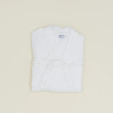 Waffle Cotton Bath Robe | White | Large