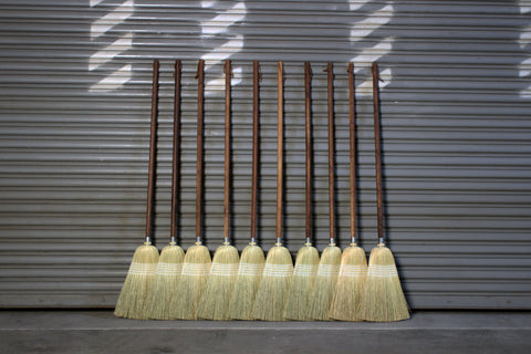 Handmade Broom | Walnut Handle | Large