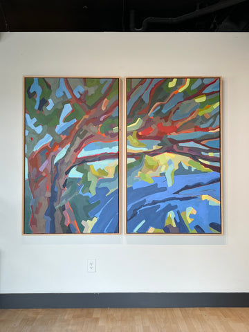 Inese Westcott | ‘Morning Light’ | Acrylic and pastel on canvas