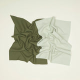 Essential Waffle Dish Towel | Set of 2 | Olive/Sage
