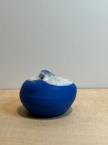 Annie Burke - Porcelain Volcanic Vase #100