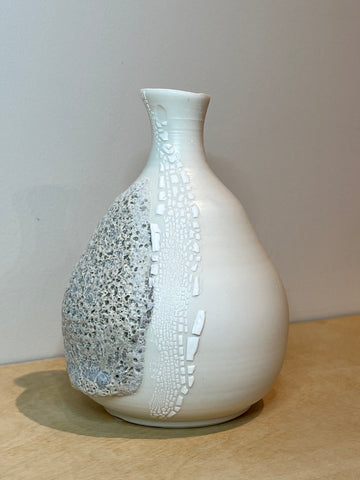 Annie Burke - Porcelain Volcanic Vase #80