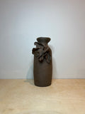 Annie Burke - Brown Floral Vase #72