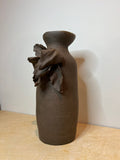 Annie Burke - Brown Floral Vase #72
