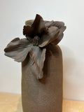 Annie Burke - Brown Floral Vase #71