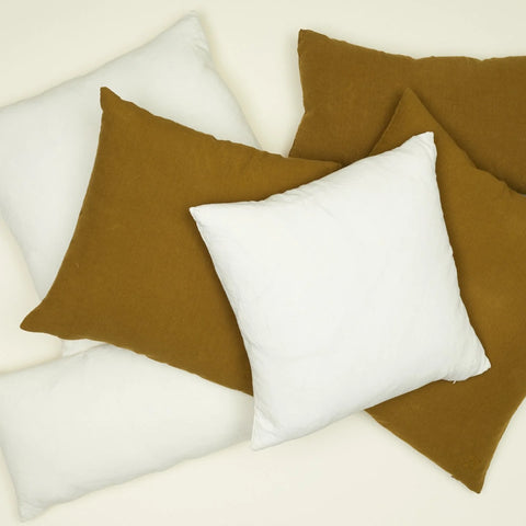 Simple Linen Pillow 18"x18" - Bronze