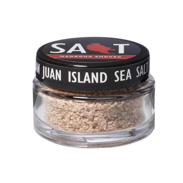 San Juan Island Sea Salt - Madrona Smoked - 1oz Jar