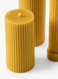 Small Cylinder Candle - 100% pure beeswax