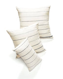 Recycled Stripe Pillow | Grey | 20" x 20"
