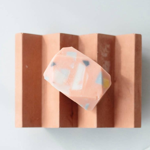 Terrazzo mini gem soaps - Pink