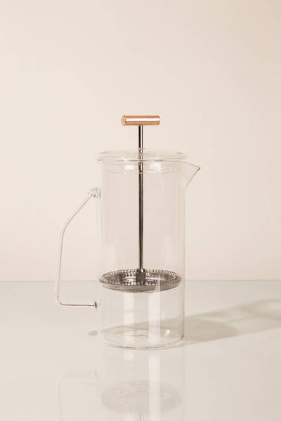 YIELD - Clear Glass French Press