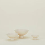 Metal Footed Bowl | Ivory | Medium