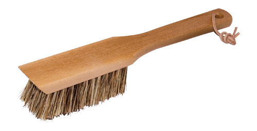 Natural Garden Tool Brush with Scraper