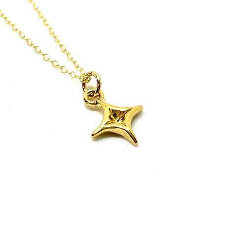 North Star Pendant | Gold