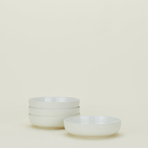 Essential Low Bowl Set of 4 - Bone