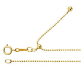 22” Adjustable Gold Filled Chain