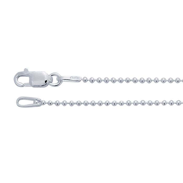 Bead Chain - Sterling Silver
