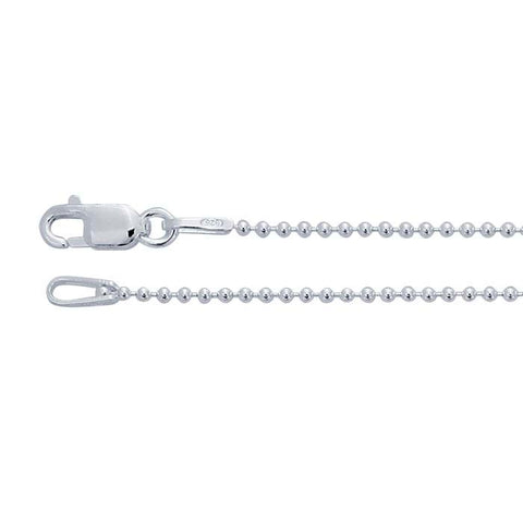 Bead Chain | Sterling Silver