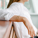 Minimal Square Cuff | Sterling Silver