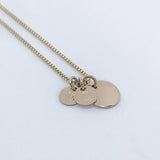 Initial Necklace - Gold Filled