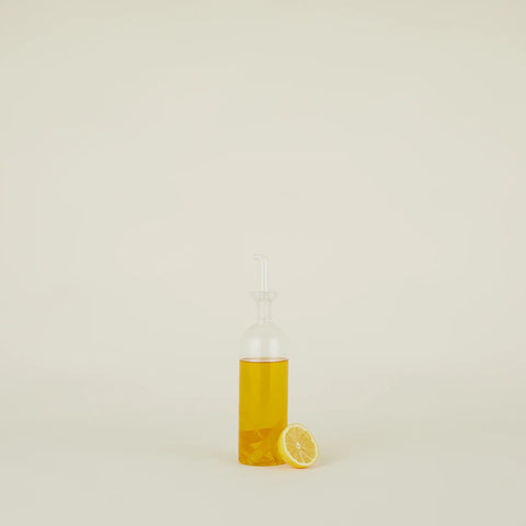 Glass Kitchen Bottle | Large Cylinder