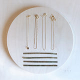 Initial Necklace - Gold Filled