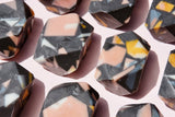 Terrazzo mini gem soaps - Indigo