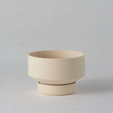 Porcelain Gro Pot - Small Clay