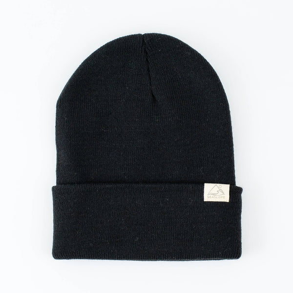 Jet Black Beanie