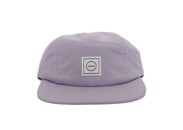 Waterproof Five-Panel Hat in Lilac - Size 2 (3 to 5 years)